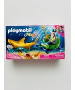 Playmobil Magic King Of The Sea With Shark Carriage Building Set 70097 - $95.03 CAD