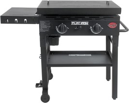 Flat Iron 2 Burner Outdoor Grill With Lid And Griddle From Char-Griller 8128 In - £340.50 GBP