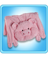 Authentic Pillow Pet Wiggly Pig Blanket Plush Toy Gift - $38.34 CAD