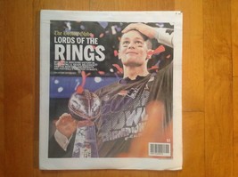 Tom Brady Lord of Rings Tampa Bay Buccaneers  Boston Globe Collector&#39;s Edition   - £9.48 GBP