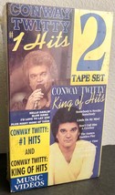 Conway Twitty 2 Vhs Tape Set 1 Hits King Of Hits Music Videos - £5.16 GBP