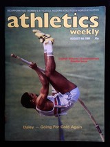 Athletics Weekly Magazine August 4 1984 mbox1466 Daley Going For Gold Again - £4.87 GBP