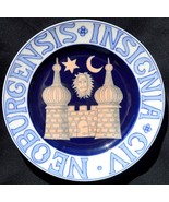 BING &amp; GRONDAHL Town Seal Plate NYBORG c.1894-1895 - Effie Hegermann-Lin... - $3,280.72 MXN