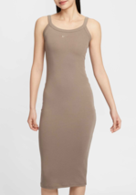 Nike Sportswear Chill Knit Women Tight Mini Ribbed Tank Dress AsiaFit HJ... - $100.71