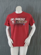 San Francisco 49ers Shirt - NFL Team Wear - Racking Stripe Graphic - Men... - £22.72 GBP