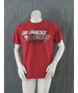 San Francisco 49ers Shirt - NFL Team Wear - Racking Stripe Graphic - Men... - $29.00