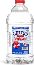 Made in USA 64oz Fubbles Bubble Solution – Long-Lasting Bubble Fun for Kids - $26.68