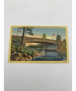 Vintage Postcard Thousand Islands International Bridge New York Posted 1951 - $2.40