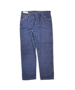 Wrangler FR Jeans Mens 38x32 Blue Denim Relaxed Fit Flame Resistant Work... - $35.03 CAD
