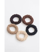 Camel 5 Piece Thick Braided Hair Tie Set - $5.74 CAD