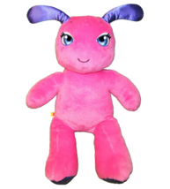 Build A Bear Pink Bug Rainbow Dreams Stuffed Butterfly Body Purple Antenna 18" - £17.98 GBP