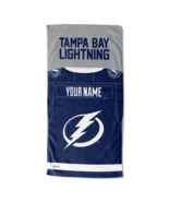 OFFICIAL NHL Jersey Personalized Beach Towel - Tampa Bay Lightning - $68.51 CAD