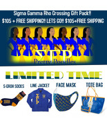 SIGMA GAMMA RHO Sorority Crossing Gift Package - $1,959.16 MXN