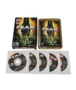 F.E.A.R. First Encounter Assault Recon 5-Disc Video Game DVD PC CD Rom 2... - £15.57 GBP