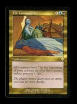 MTG Magic The Gathering Card Vile Consumption Enchantment 285/350 Heathe... - $9.89