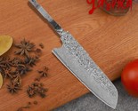 Handmade Chef Knife Blank Blade Japanese Santoku Shape Billet DIY Custom... - £38.36 GBP