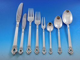 Acorn by Codan Mexican Sterling Silver Flatware Set for 12 Service 99 pieces - £5,143.85 GBP