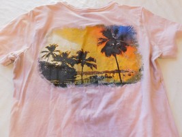 Guy Harvey Ladies Women&#39;s Short Sleeve T Shirt Size XS xsmall Pink Pre-owned - £9.23 GBP