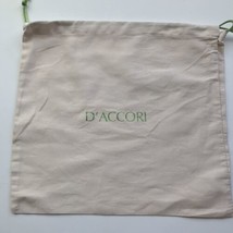 D&#39;Accori Storage Dust Bag White Organization Travel Drawstring Pouch Pac... - £15.13 GBP