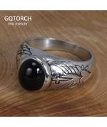 925 Sterling Silver Ring for Men and Women Vintage Thai Silver Angel Win... - £38.82 GBP