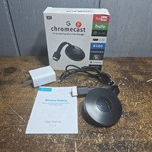 Google Chromecast (2nd Gen) HD Media Streamer - Black - $15.35