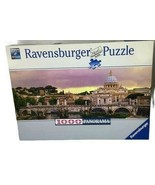 Rome Ravensburger Puzzle Arches St Peter Cathedral 1000 38x14 Panorama B... - $40.66 CAD