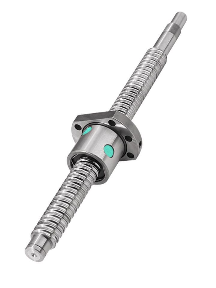 1 pcs SFUL1605--500mm Left Hand Ballscrew&amp;2 pcs Ball Nut &amp;1 set BF12/BK12 - $83.22