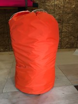 Sail Bag 33&quot; x 16&quot; New Orange Nylon mainsail, jib, spinnaker - Medium Size - $945.78 MXN