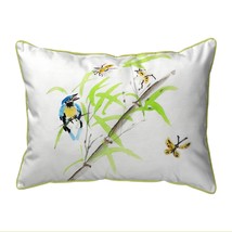 Betsy Drake Birds &amp; Bees II Small Indoor Outdoor Pillow 11x14 - $49.49