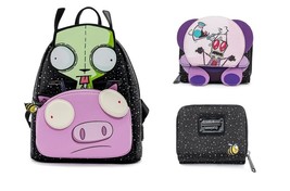 Loungefly Invader Zim Gir 20th Anniversary Mini Backpack + Wallet Set - £68.14 GBP+