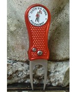 The US Open 2024 Ball Marker White CG Divot Tool Red Metal Great Looking - $22.79 CAD