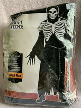 CRYPT KEEPER HALLOWEEN COSTUME~BRAND NEW~SIZE MEN&#39;S ADULT PLUS 4 Piece - £27.96 GBP