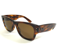 Ray-Ban Sunglasses RB0840S-F MEGA WAYFARER 954/33 Tortoise Frames Brown ... - £89.58 GBP