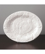 White Harvest  Holiday Turkey Serving Platter (New) 16&quot; - £104.16 GBP