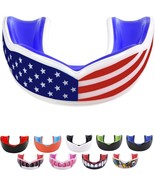 Usa Flag Mouth Guard For Adults - American Flag Sports Mouth Guard For K... - £25.66 GBP