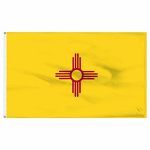 3x5 Foot New Mexico State Flag, New Mexico NM Flags Polyester 100D FABRIC - £10.97 GBP