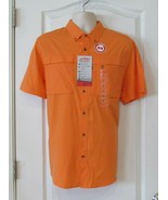 Coleman S/S Adventure Stretch Shirt Orange Sherbert  Men&#39;s Sz L-XL NWT M... - $456.13 MXN