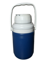 Coleman Water Cooler Blue Model No 5542 1.25 QT 5 Cup Handle Camping Sports - $9.50