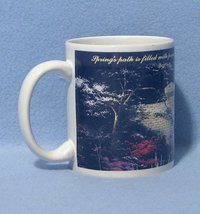Thomas Kinkade Spring Gate Mug 1997 - $4.99