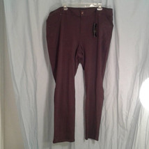 Lane Bryant 22 Jeggings high waist stretchy pants New Brown leggings - £25.95 GBP