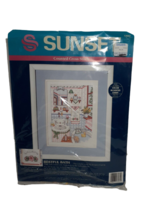 “Restful Bath” Cross Stitch Kit By Sunset, #13562, 9"x12" - $15.71