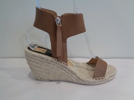 Dolce Vita Size 9 GISELE Caramel Leather Espadrille Sandals New Womens Shoes - £92.64 GBP