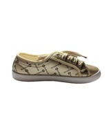 Bebe Denya Womens Silver Logo Print Athletic Shoe Sneaker Size 7.5 New w... - £15.38 GBP