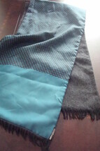 Hermes Cashmere/luxurious silk,double face, scarf 50&quot; long - $463.31