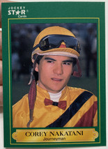 1991 Corey Nakatani Journeyman Jockey Star Cards Horse Racing #149 - £5.58 GBP