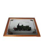 Vintage Decorative Mirror Sign Train Locomotive Engine Art Express Engin... - £14.93 GBP