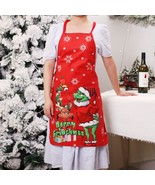 &quot;Merry Grinchmas&quot; Holiday Apron Grinch Max - $16.88