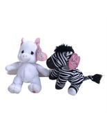 Precious Moments Fun Club Chester The Pig And Zelda The Zebra Set Of 2 - £18.03 GBP