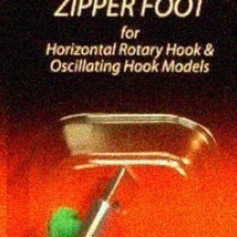 ZipEase Foot: Perfect Fit for Horizontal &amp; Oscillating Hook Sewing Machines - £42.89 GBP