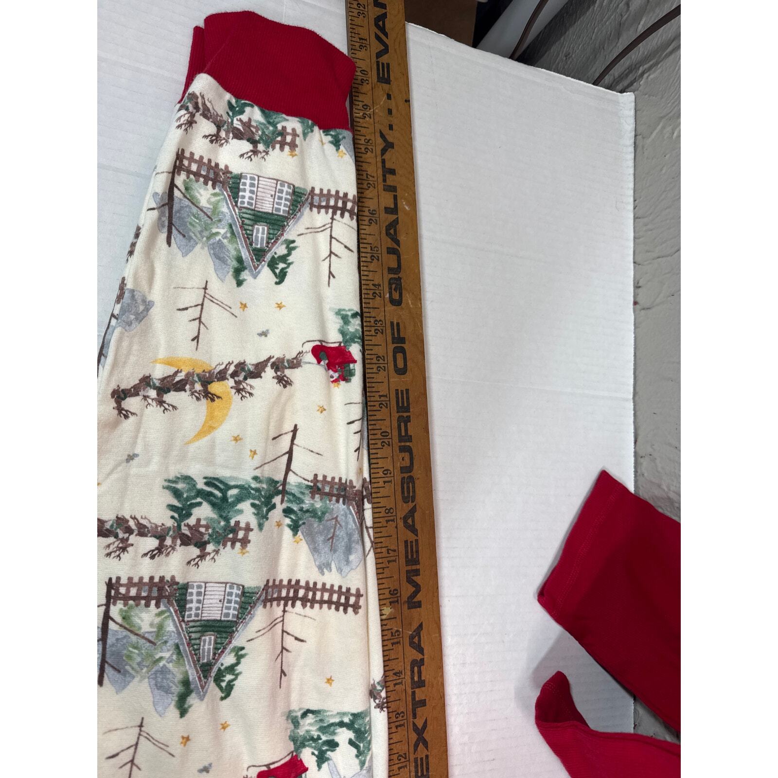 Burt's Bees Baby Adult Matching Holiday Organic Cotton Pajamas Size Medium Large Item image 8